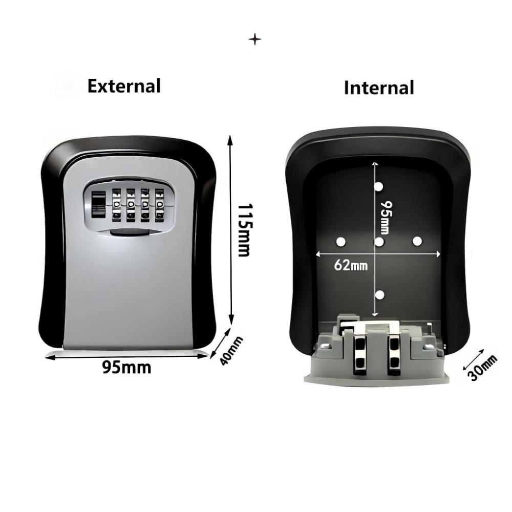 Lockbox Key Secure - Wall Mount Key Lock Box 4