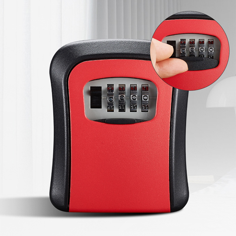 Wall Mount Key Lock Box 4 Digi - Lockbox Key Secure recension och pris