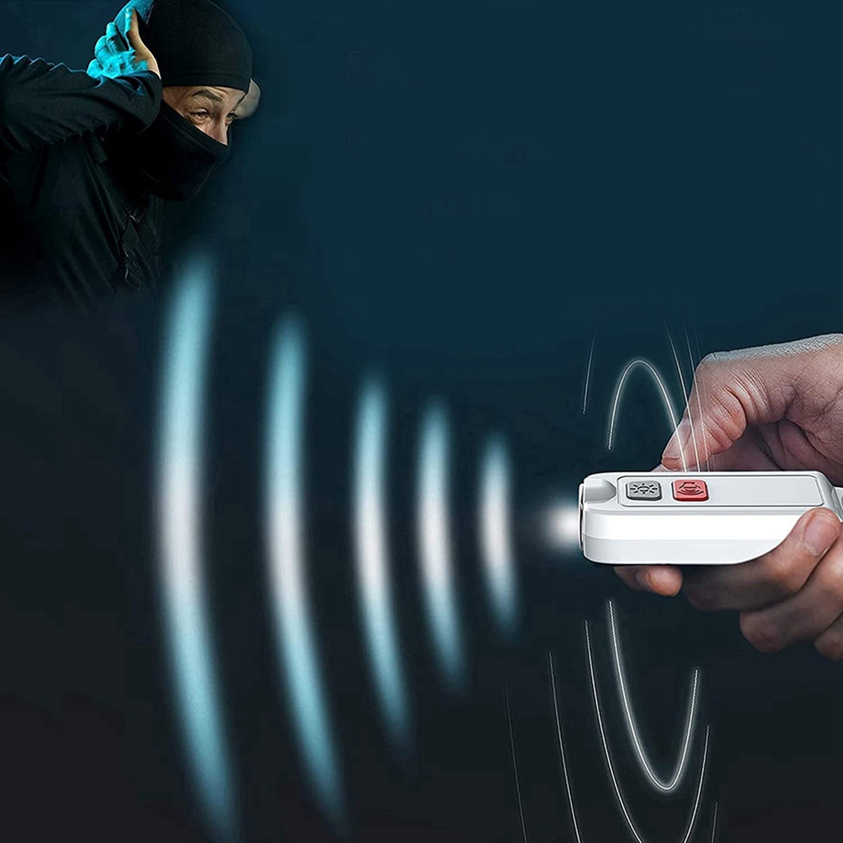 FULL-2X Personal Alarm,Safety  - Personal Alarm Keychain recension och pris