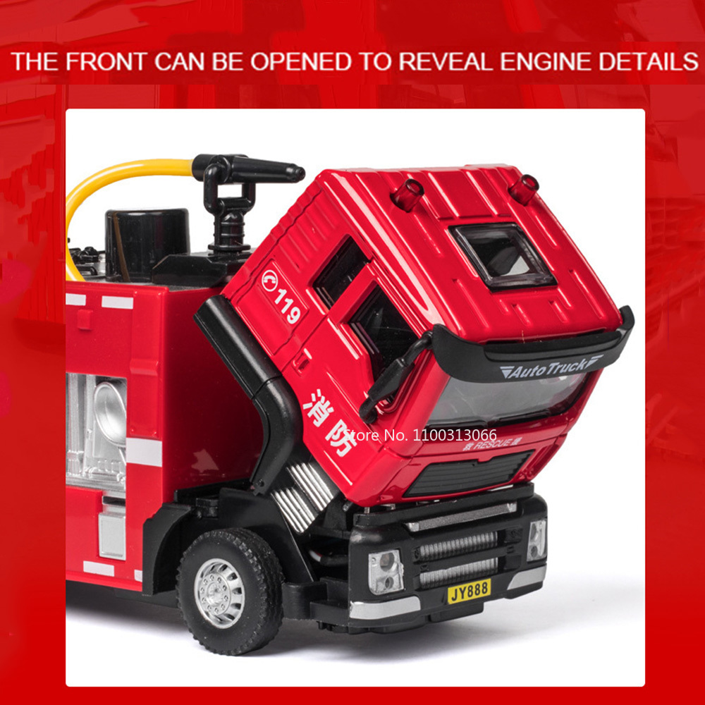 1/50 Ladder Fire Engine Car Mo - Fire Escape Ladder recension och pris