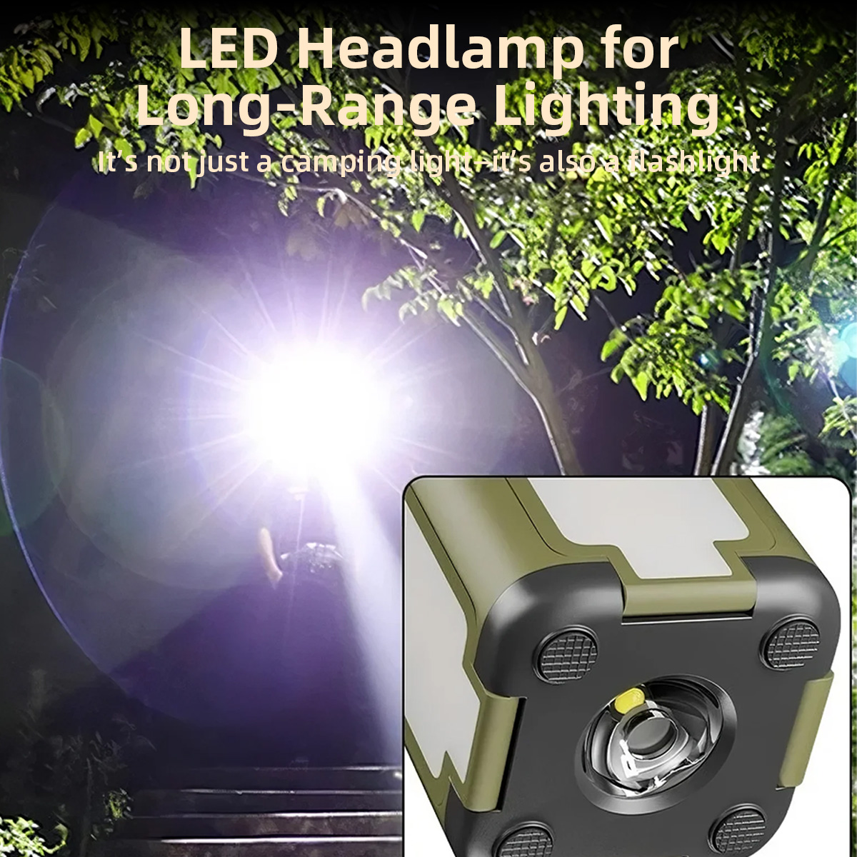 Portable Four-Leaf Clover Camp - Power Outage Light recension och pris