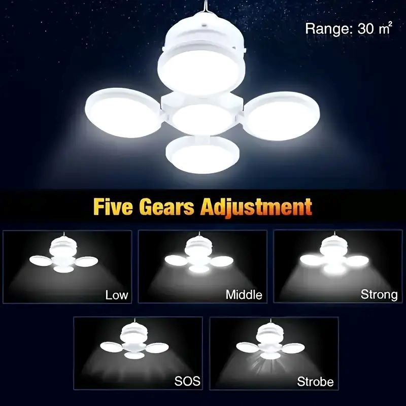 Solar Charging Light with Hook - Power Outage Light recension och pris